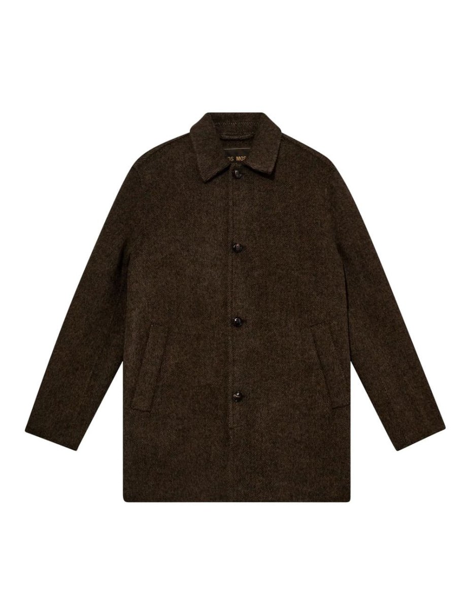 Abrigo MOSH MOSH Gallery Barklay de Lana Marrón Hombre - Imagen 2