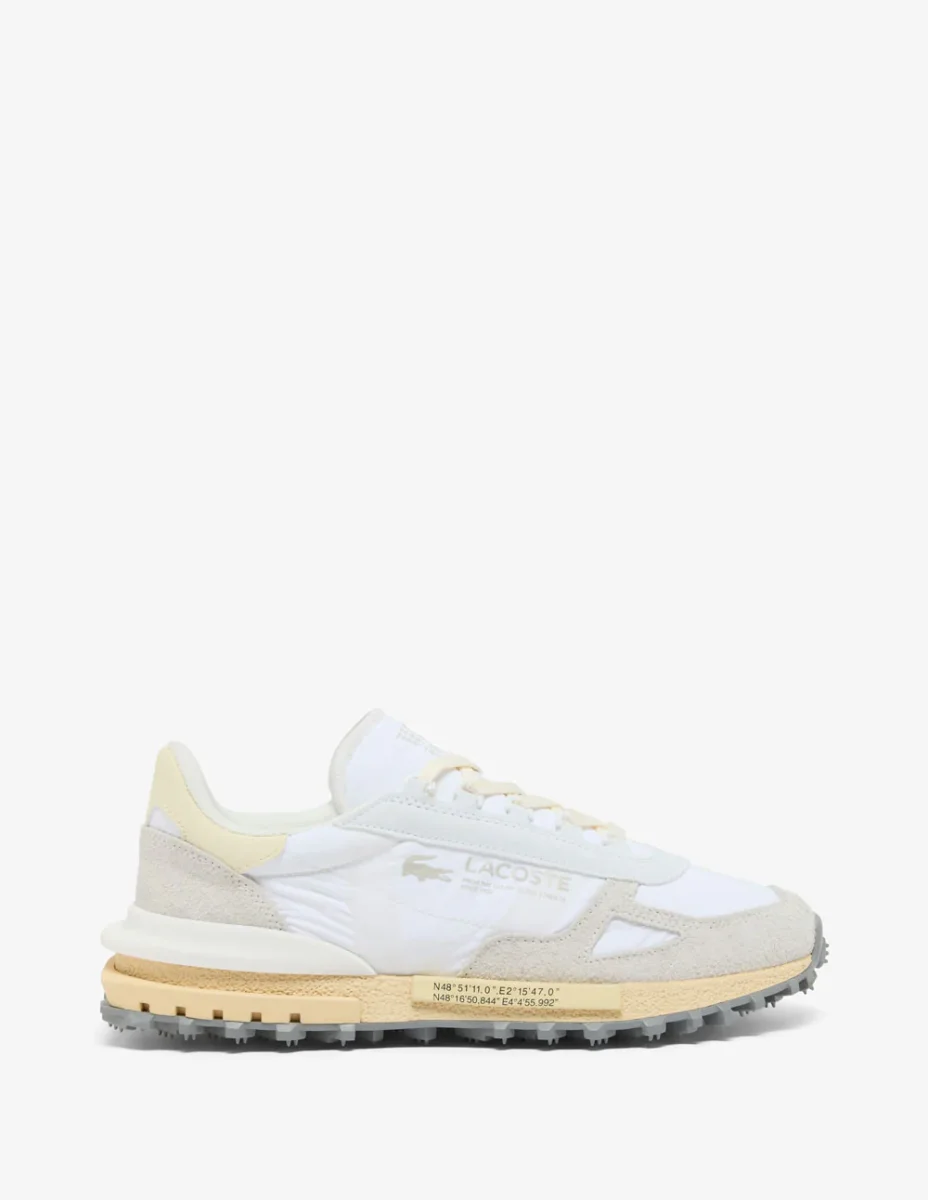 Lacoste Elite Active Blancas y Amarillas Hombre