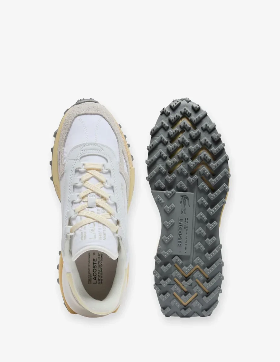 Lacoste Elite Active Blancas y Amarillas Hombre - Imagen 6