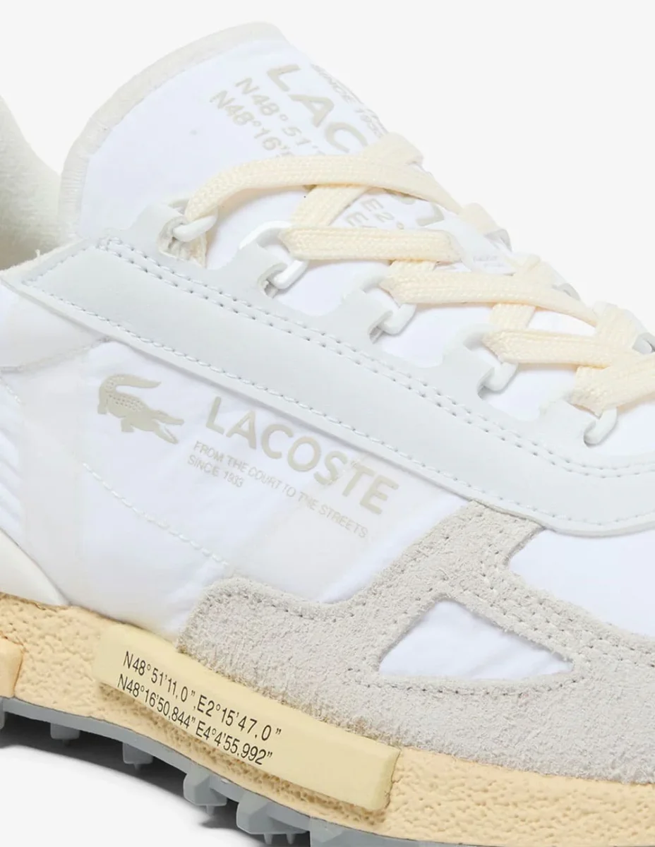 Lacoste Elite Active Blancas y Amarillas Hombre - Imagen 7