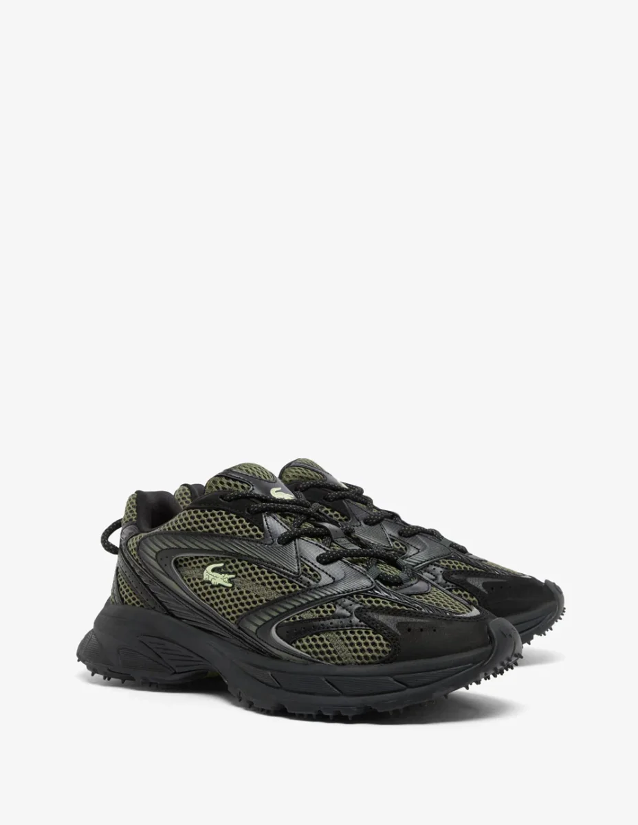 Lacoste L003 Neo Shot Negras y Verdes Hombre - Imagen 3