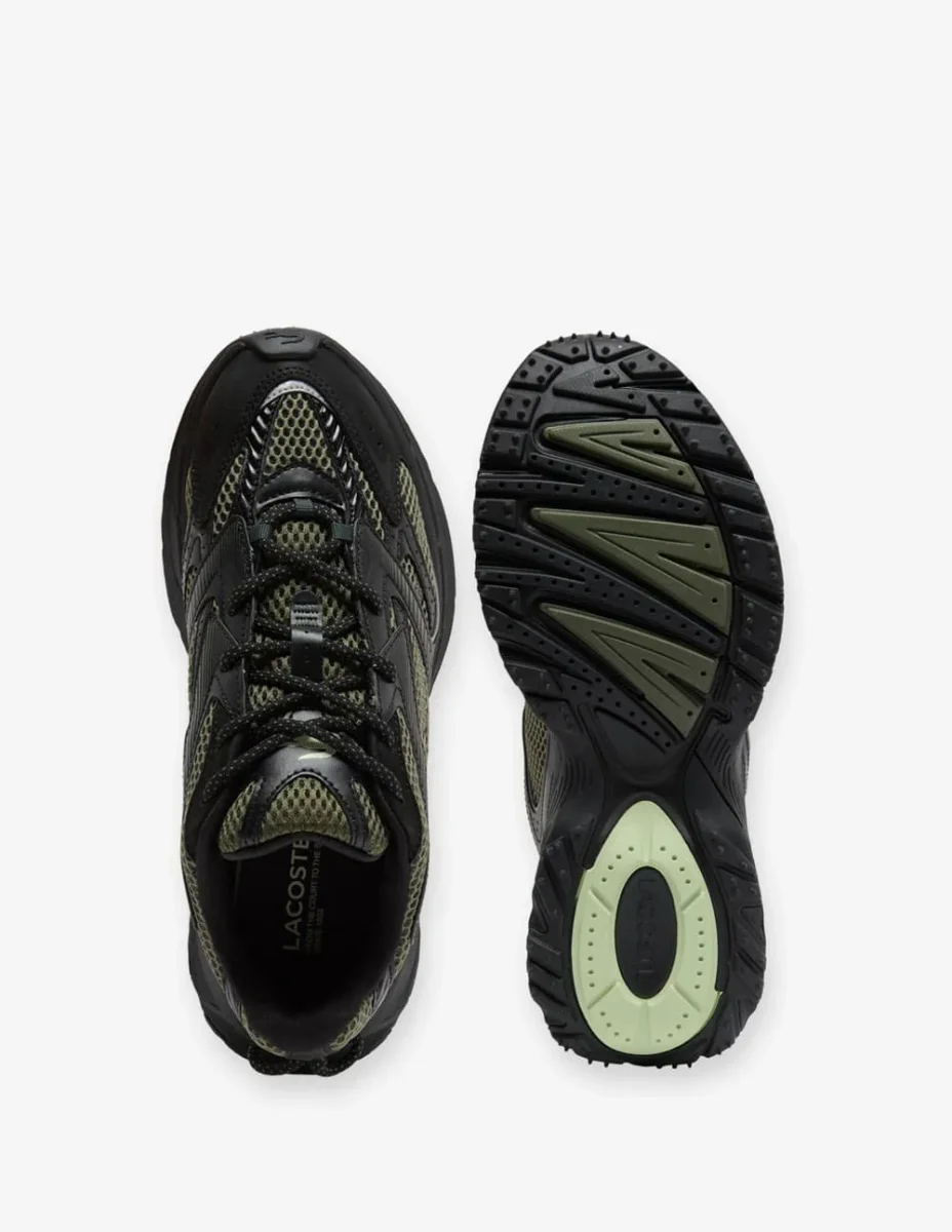 Lacoste L003 Neo Shot Negras y Verdes Hombre - Imagen 6