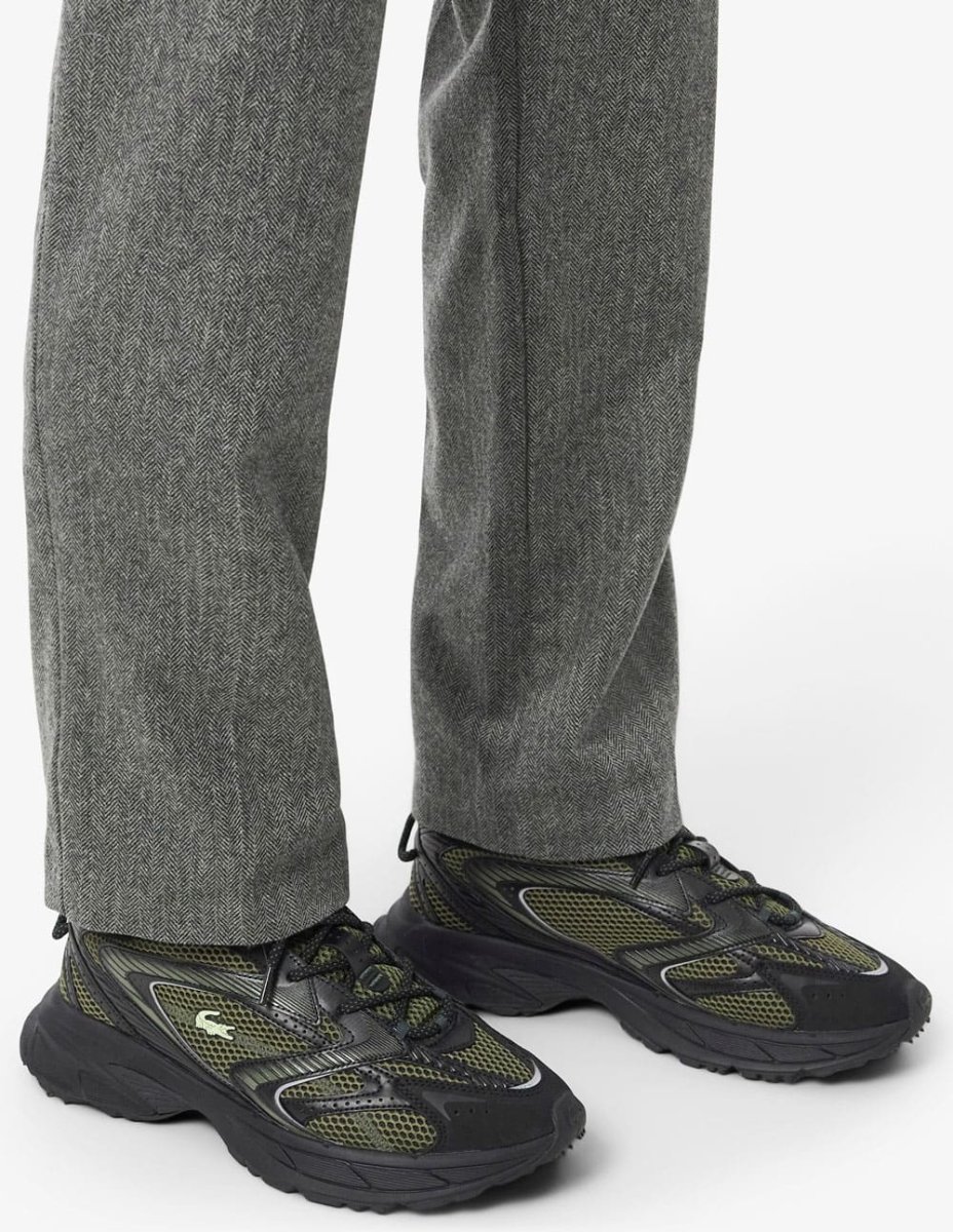 Lacoste L003 Neo Shot Negras y Verdes Hombre - Imagen 8