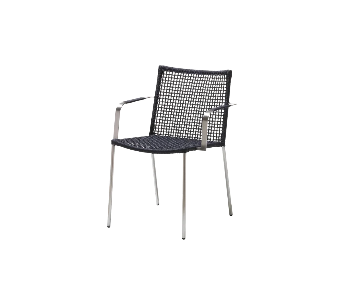 Straw silla con descanzabrasos