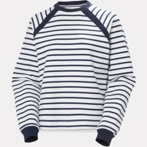Sudadera Helly Hansen Capri Blanca y Azul Mujer