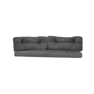 Ocean sofá grande de 3 plazas, set de cojines de asiento