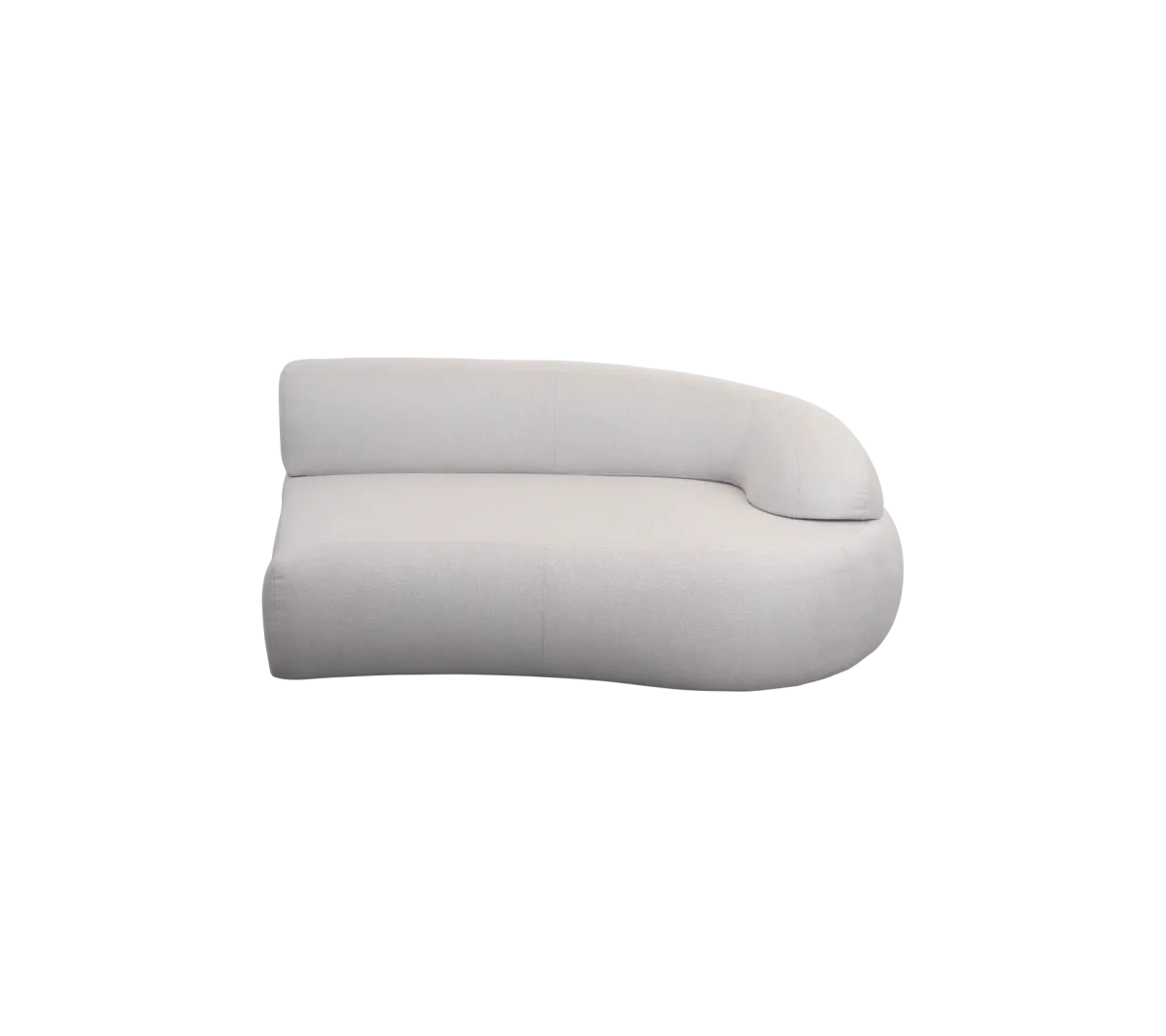 Módulo izquierdo del sofá Mellow con respaldo largo