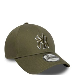 Gorra New Era New York Yankees MLB Outline 9FORTY Verde Unisex