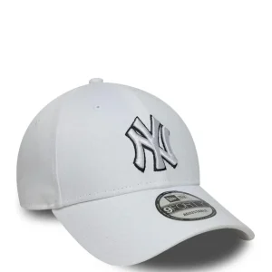 Gorra New Era New York Yankees MLB Outline 9FORTY Gris Unisex