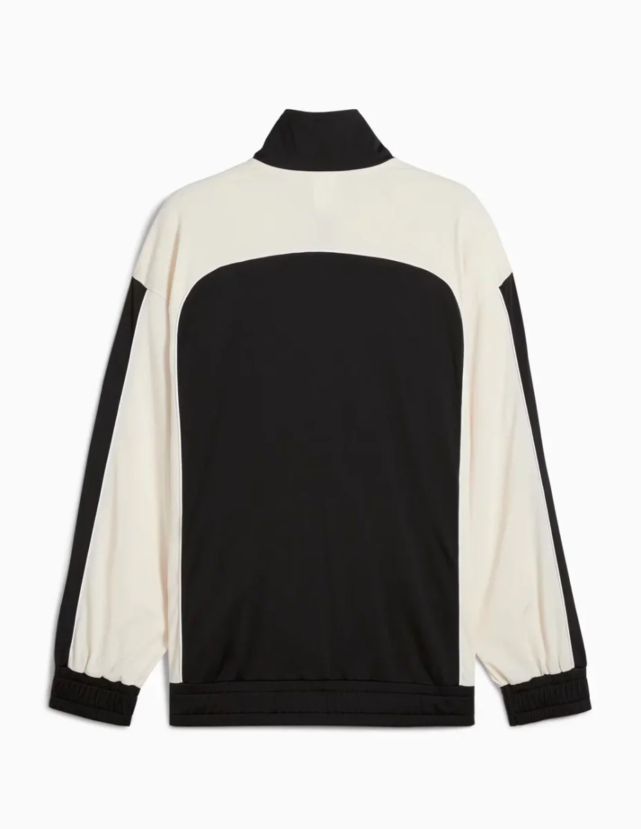 Chaqueta Future Puma Archive Negra y Beige Unisex - Imagen 3