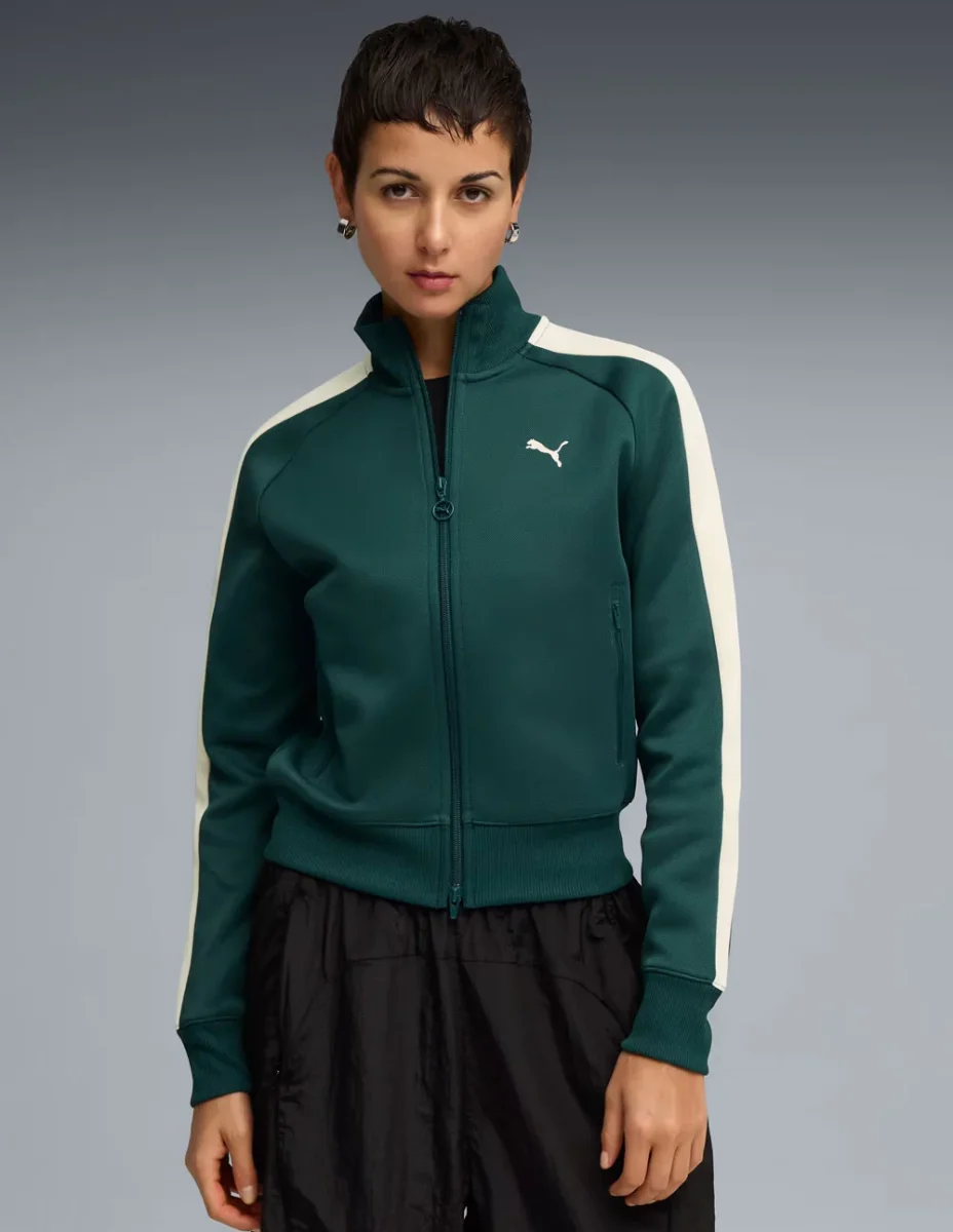 Chaqueta Puma T7 Always On Verde Mujer - Imagen 4