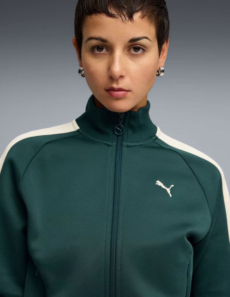 Chaqueta Puma T7 Always On Verde Mujer - Imagen 5