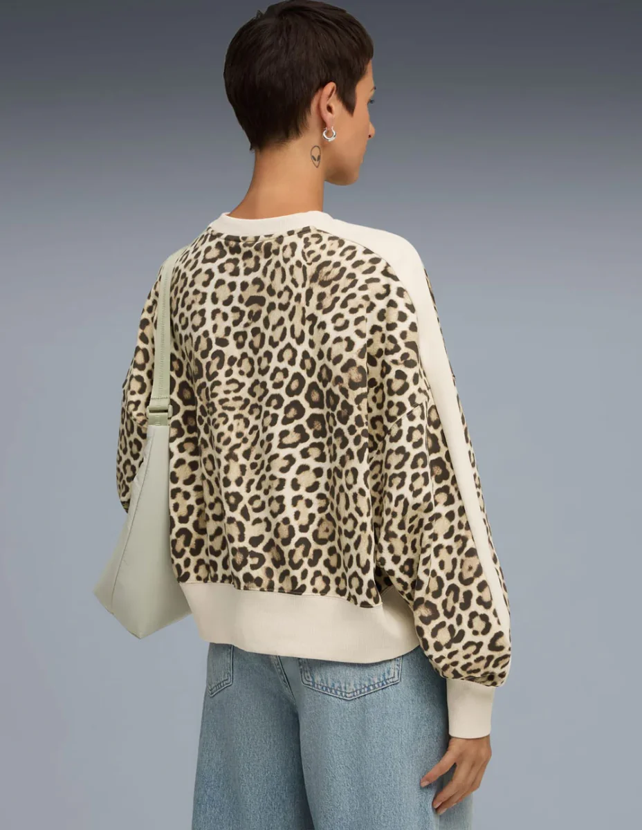 Sudadera Puma T7 Leopard Multicolor Mujer - Imagen 6