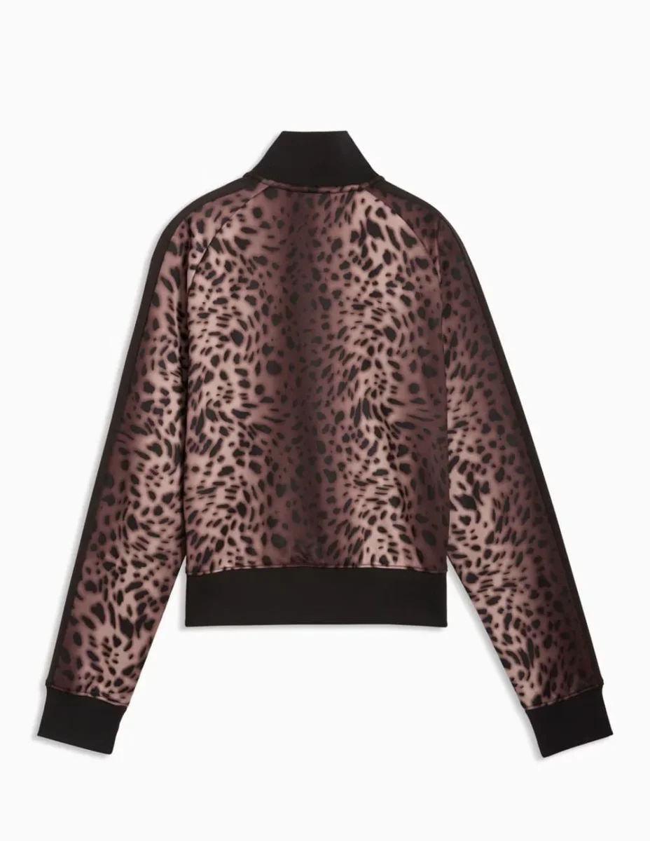 Chaqueta Puma Leopard Luxe Marrón Mujer - Imagen 3