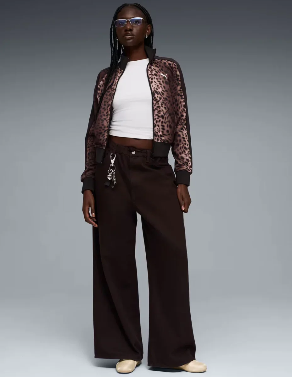 Chaqueta Puma Leopard Luxe Marrón Mujer - Imagen 6