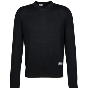 Jersey Karl Lagerfeld con Logo Negro Hombre