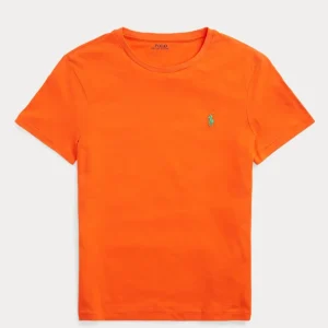 Camiseta Polo Ralph Lauren con Logo Naranja Hombre