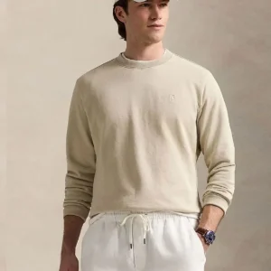 Sudadera Polo Ralph Lauren con Logo Beige Hombre