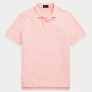 Polo Polo Ralph Lauren Custom Slim Fit Rosa Hombre