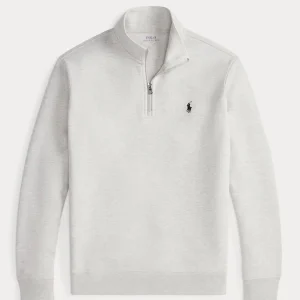 Jersey Polo Ralph Lauren de Punto Doble Gris Hombre