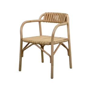 Bliss silla con reposabrazos – ratán