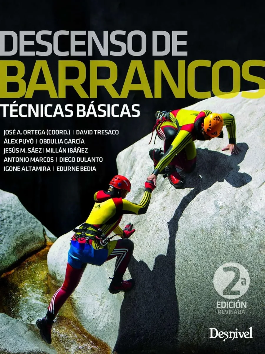 Libro Descenso de barrancos. Técnicas básicas