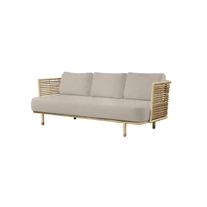 Sense marco de sofá de 3 plazas