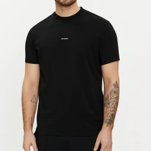 Camiseta Karl Lagerfeld con Logo Negra Hombre
