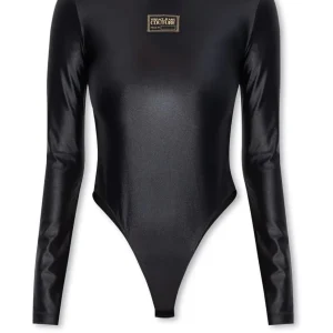 Body Versace Jeans Couture con Logo Negro Mujer