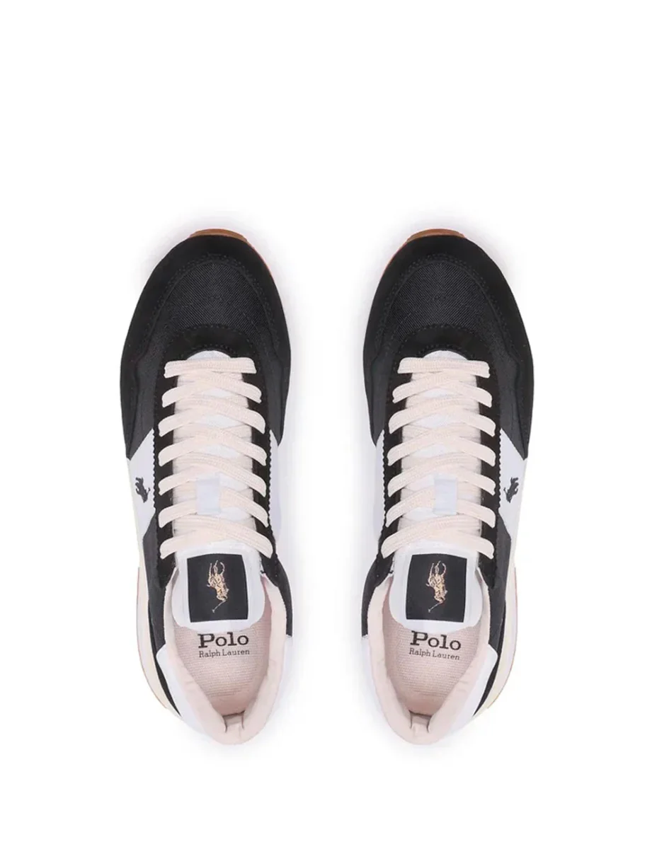 Polo Ralph Lauren Train 89 Negras y Blancas Hombre - Imagen 7