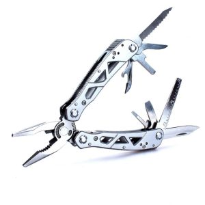 Multiherramienta GANZO G112 – Plateada 11 Funciones