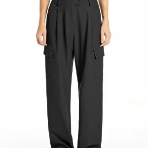 Pantalón Replay Cargo Comfort Fit Gris Mujer