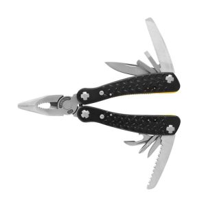 Multiherramienta GANZO G106 Negro/Amarillo 11 Funciones