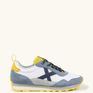 Munich UM 91 Blancas y Grises Hombre