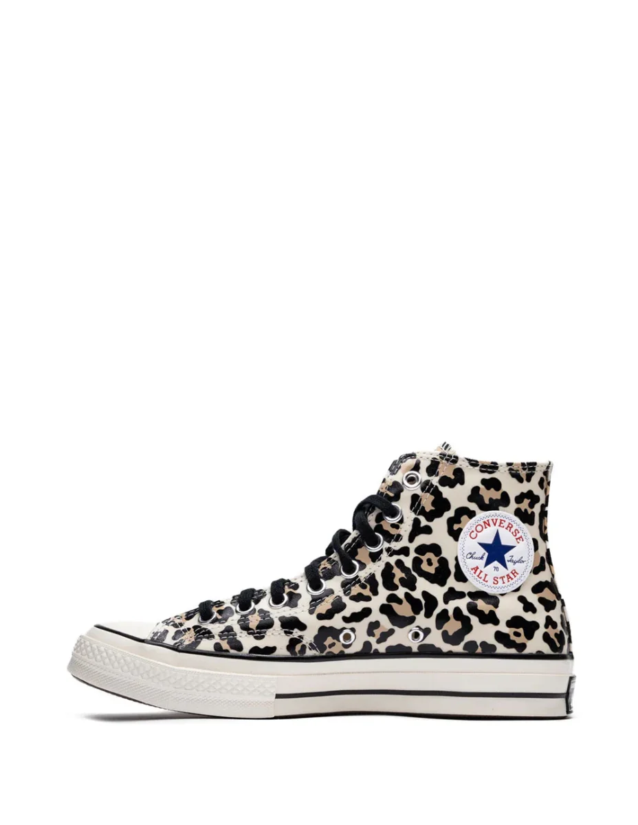 Converse Chuck 70 Glow In The Dark Leopard Print Beiges Unisex - Imagen 3