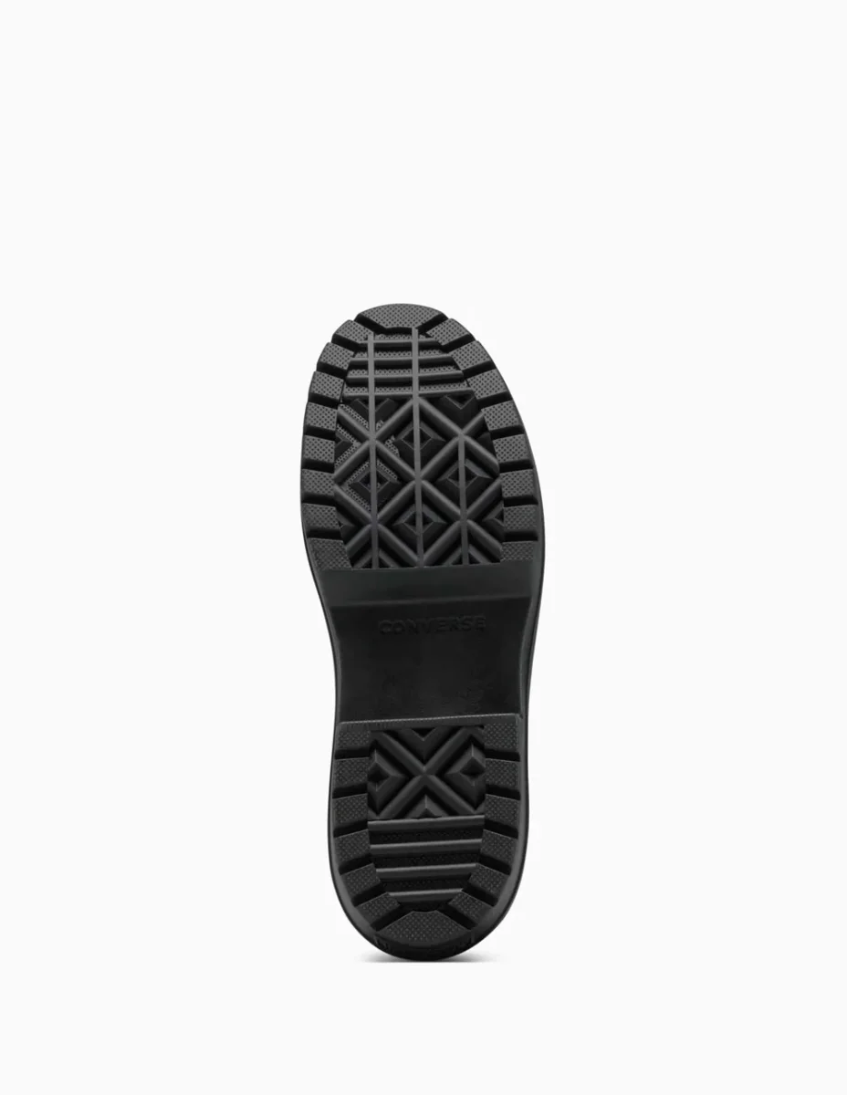 Converse Chuck Taylor All Star Lugged Heel Platform Leather Negras Mujer - Imagen 8