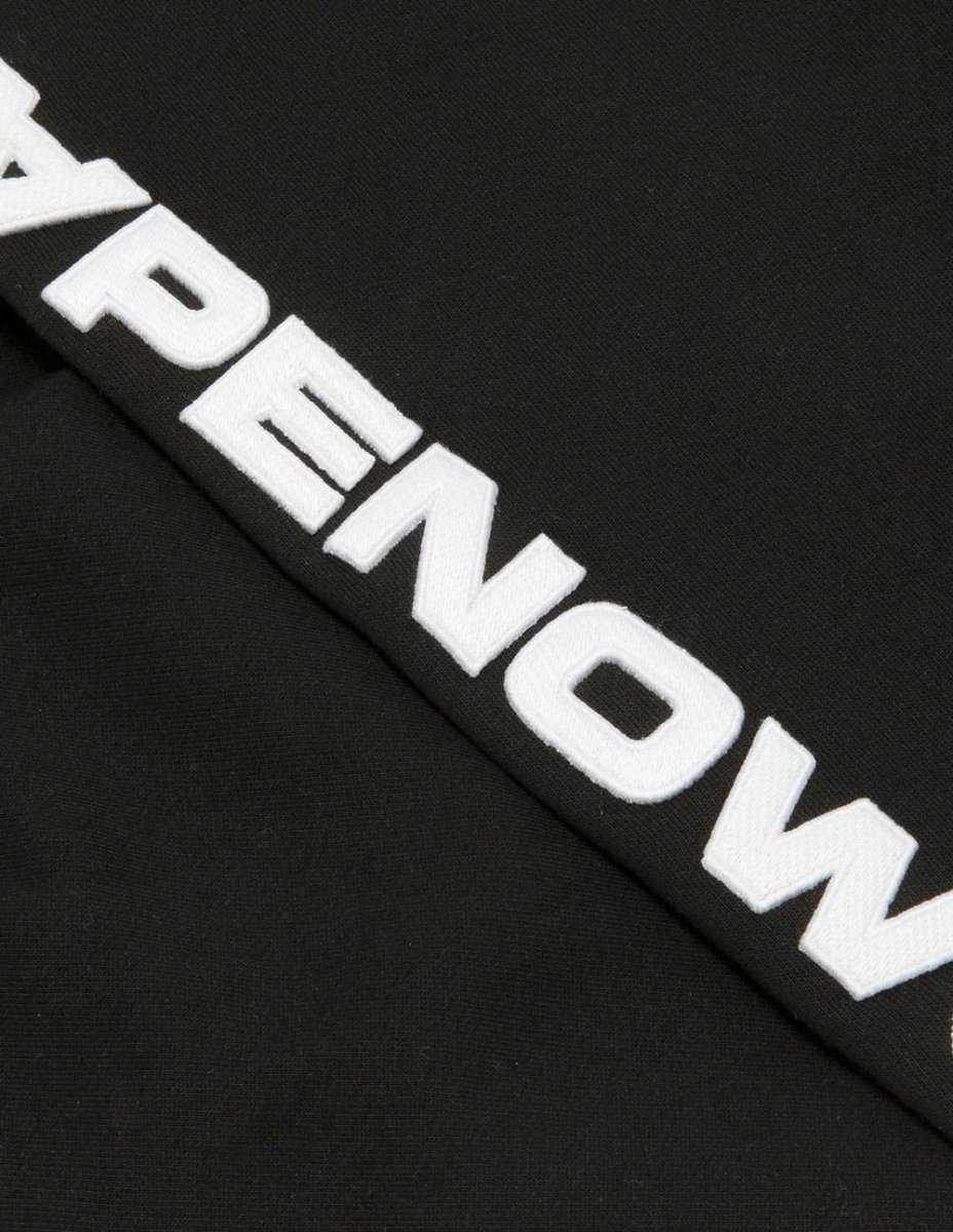 Pantalón Corto AAPE BY A BATHING APE Moonface Logo Negro Hombre - Imagen 6