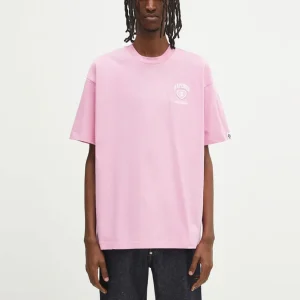 Camiseta AAPE BY A BATHING APE Heart Rosa Hombre
