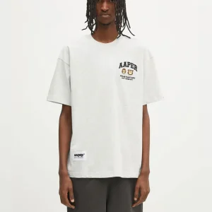 Camiseta AAPE BY A BATHING APE Basic Gris Hombre