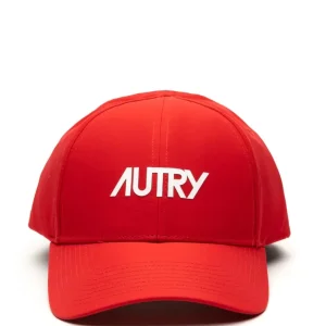 Gorra Autry con Logo Roja Unisex