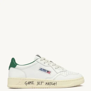 Autry Medalist Low Blancas y Verdes Hombre