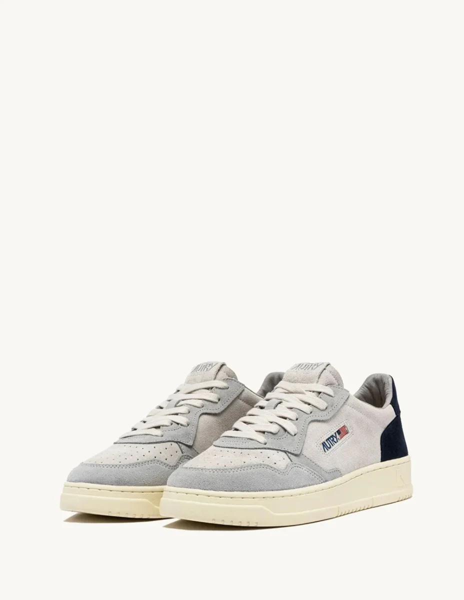 Autry Medalist Low Grises y Azules Hombre - Imagen 3