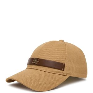 Gorra Karl Lagerfeld Karl Autograph Beige Mujer