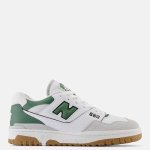 New Balance BB550 ESB Blancas y Verdes Unisex