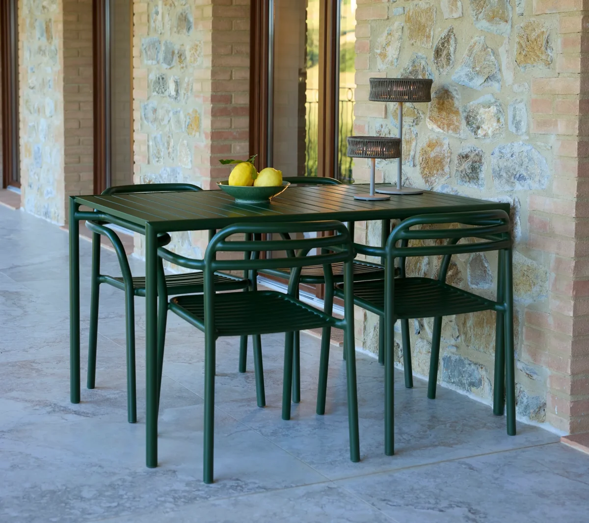 Mesa de comedor rect. Bliss incl. 4 sillones Bliss - Imagen 9