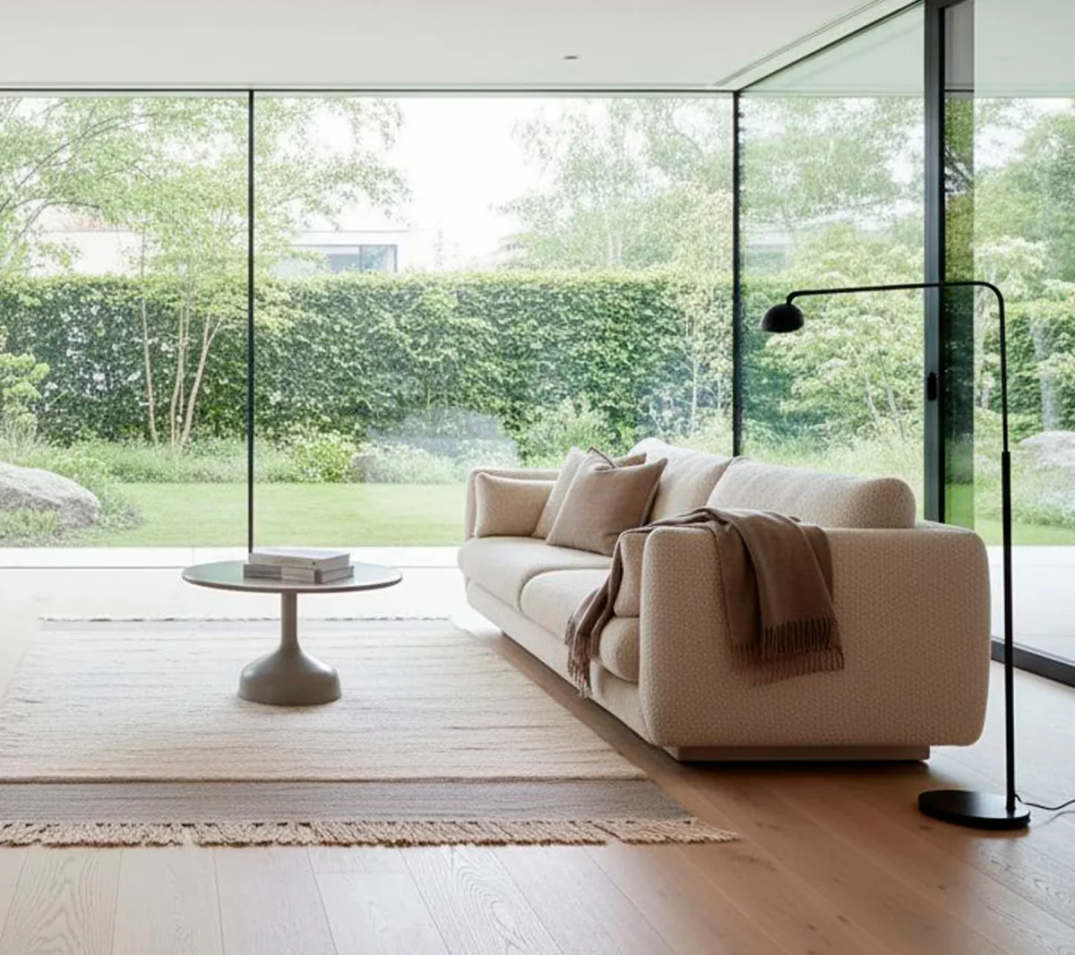 Sofá Bloom de 2 plazas con base pedestal - Imagen 4