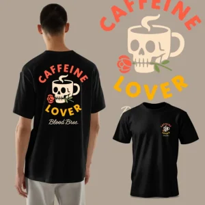 👕 Camiseta Caffeine Lover ☕💘