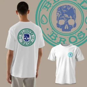 👕 Camiseta Calavera Green Blue 💀