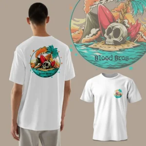 👕 Camiseta Skull Island 🏝️