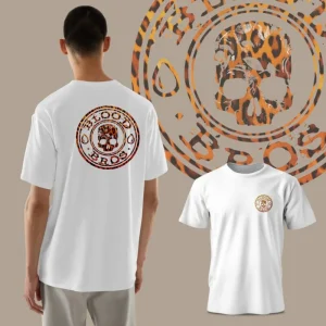 👕 Camiseta Animal Print Skull